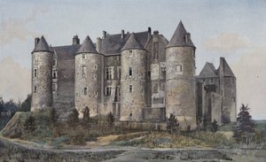 Luynes, slott, översikt av French Photographer