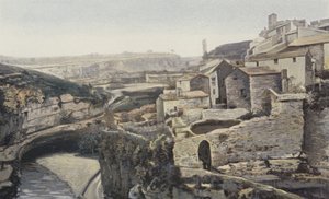 Minerva, Utsikt från stranden av Cesse av French Photographer