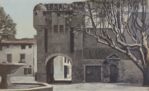 Monteux, Stadsporten av French Photographer