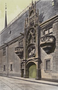 Nancy, Ducal Palace, Ingångsport av French Photographer