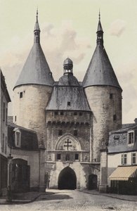 Nancy, Porte de la Graffe, inre delen av staden av French Photographer