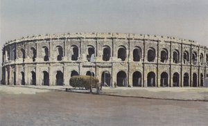 Nimes, arenor, utomhuskomplex av French Photographer