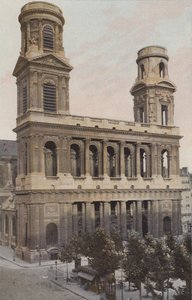 Paris, kyrkan Saint-Sulpice av French Photographer