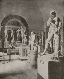 Paris: Gallery of the River God Tiber, Louvren (s/v foto) av French Photographer