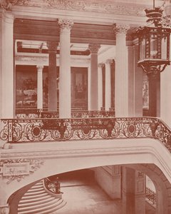 Paris: Gallery of the Sorbonne (s/v foto) av French Photographer