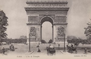 Paris, Triumfbågen av French Photographer