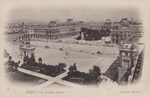 Paris, Nya Louvren av French Photographer