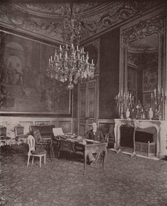Paris: M Casimir-Perier, Frankrikes president (s/v foto) av French Photographer
