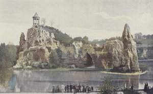 Paris, Buttes-Chaumont Park av French Photographer