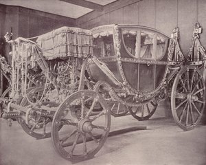 Paris: Royal Carriage, Musee Cluny (s/v foto) av French Photographer
