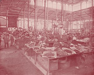 Paris: The Grand Central Market (s/v foto) av French Photographer
