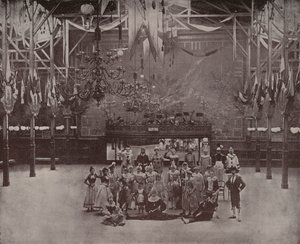 Paris: Moulin Rouge Theatre (s/v foto) av French Photographer