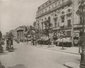 Paris: Renässansens teater och Porte St Martin (s/v foto) av French Photographer