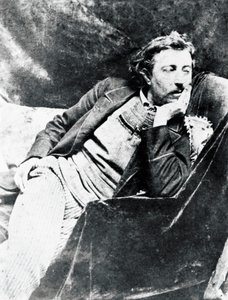 Paul Gauguin bär en bretonsk väst av French Photographer