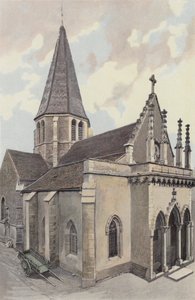 Plombieres-les-Dijon, Kyrka, Tillsammans N O av French Photographer