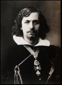 Porträtt av Albert Lambert Fils (1865-1941), fransk skådespelare. av French Photographer