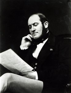 Porträtt av baron Georges Eugene Haussmann (1809-91), 1800-talet av French Photographer