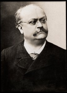 Porträtt av Charles Lecocq (1832-1918), fransk kompositör. av French Photographer