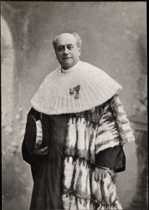 Porträtt av Charles Mazeau, (1825-1905), fransk domare och politiker. av French Photographer