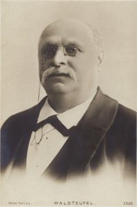 Porträtt av Emile Waldteufel av French Photographer