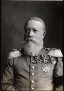 Porträtt av Fredrik (Friedrich) I av Baden (1826-1907) av French Photographer