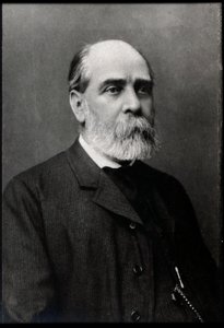 Porträtt av Hector Malot (1830-1907), fransk författare. av French Photographer