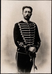 Porträtt av Prins Eugen av Sverige (1865-1947). av French Photographer