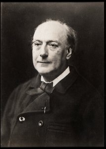 Porträtt av Theodore de Banville (1823-1891), fransk poet. av French Photographer