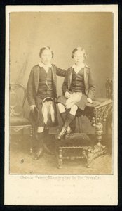 Prins Arthur och Prins Leopold av French Photographer