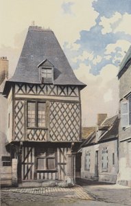 Romorantin, Korsvirkeshus av French Photographer
