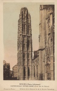 Rouen, katedralen Notre Dame av French Photographer