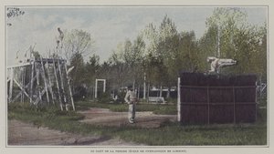 Seglare som gör stavhopp på Ecole de Gymnastique de Lorient, Frankrike (färgfoto) av French Photographer