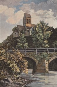 Saint-Ceneri, Kyrka, Set N av French Photographer