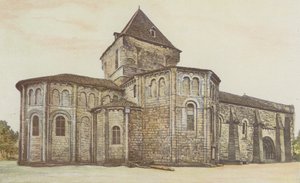 Saint-Maurice, Kyrka, Set N av French Photographer