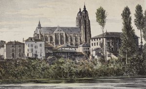 Saint-Nicolas-de-Port, Kyrka, N sidofasad av French Photographer