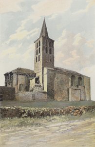 Saint-Papoul, Kyrka, Ensemble N av French Photographer