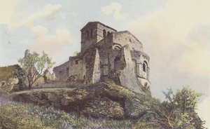 Saint-Romain-le-Puy, kyrka av French Photographer