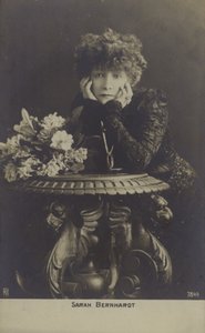 Sarah Bernhardt, fransk skådespelerska av French Photographer