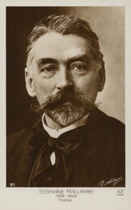 Stephane Mallarme (1842-1898), fransk poet av French Photographer
