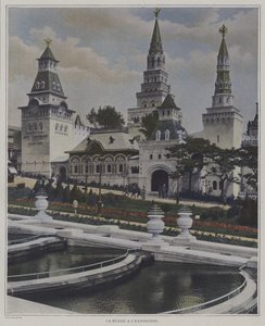 Den ryska paviljongen på Exposition Universelle 1900, Paris (färgfoto) av French Photographer