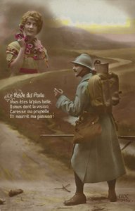 Drömmen om soldaten (tonad bild) av French Photographer