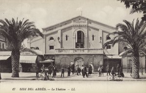 Teatern, Sidi Bel Abbes, Algeriet av French Photographer