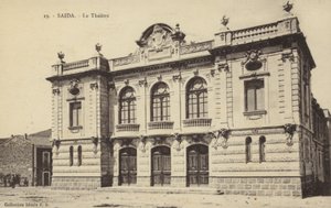 Teater, Saida, Algeriet av French Photographer