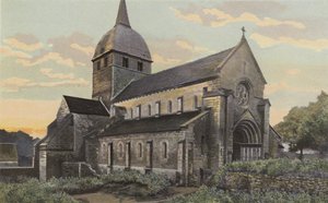Til-Chatel, Kyrka, Ensemble N O av French Photographer
