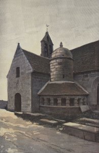 Tregastel, Kyrka och ossuair av French Photographer