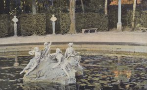 Trianon, nymfernas fontän av French Photographer