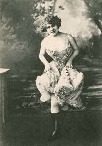 Oidentifierad dansare av French Photographer
