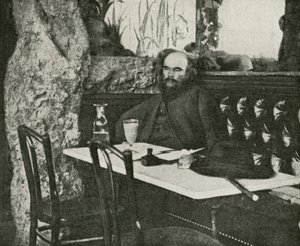 Verlaine, absintens poet (s/v foto) av French Photographer