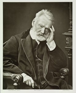Victor Hugo (1802-85), från Contemporary Gallery, ca 1874-78 av French Photographer