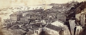 Utsikt över Bahia, ca. 1864-8 av French Photographer